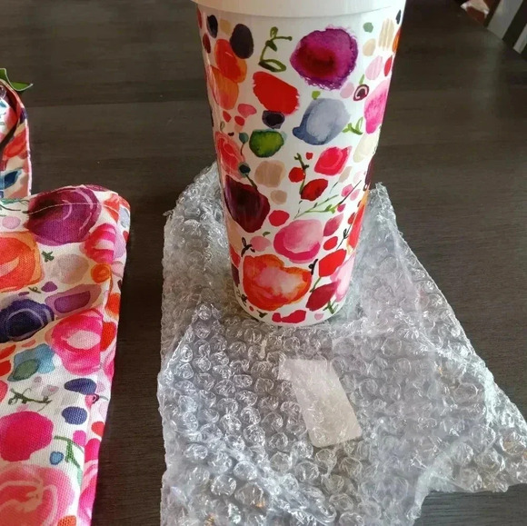 Kate Spade Tote & Matching Cup NWT - Picture 2 of 2